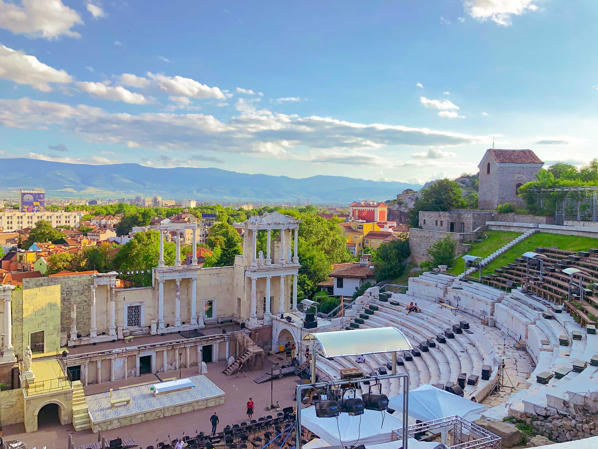 roman theatre in Plovdiv